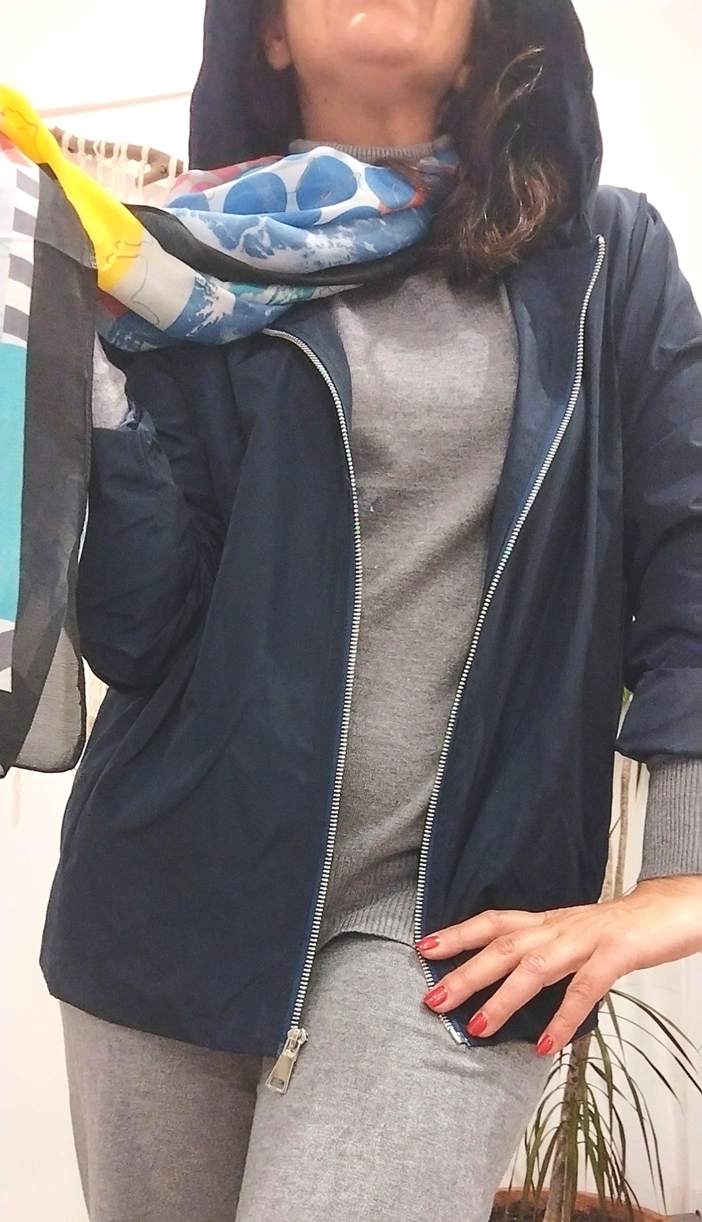 Parka com capuz